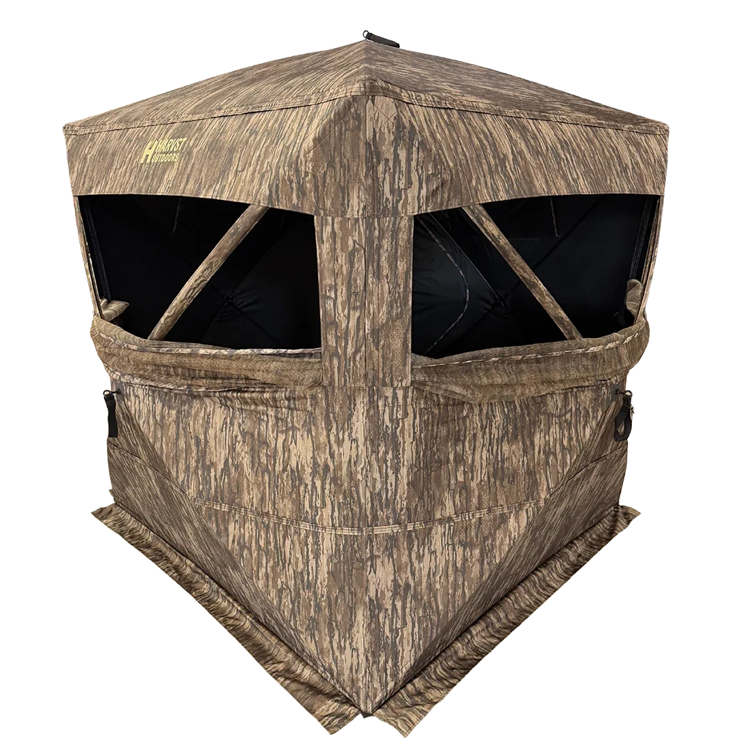 HARVST Outdoors - Brushline 75"x75"  Ground Blind - Shoot-Thru Mesh