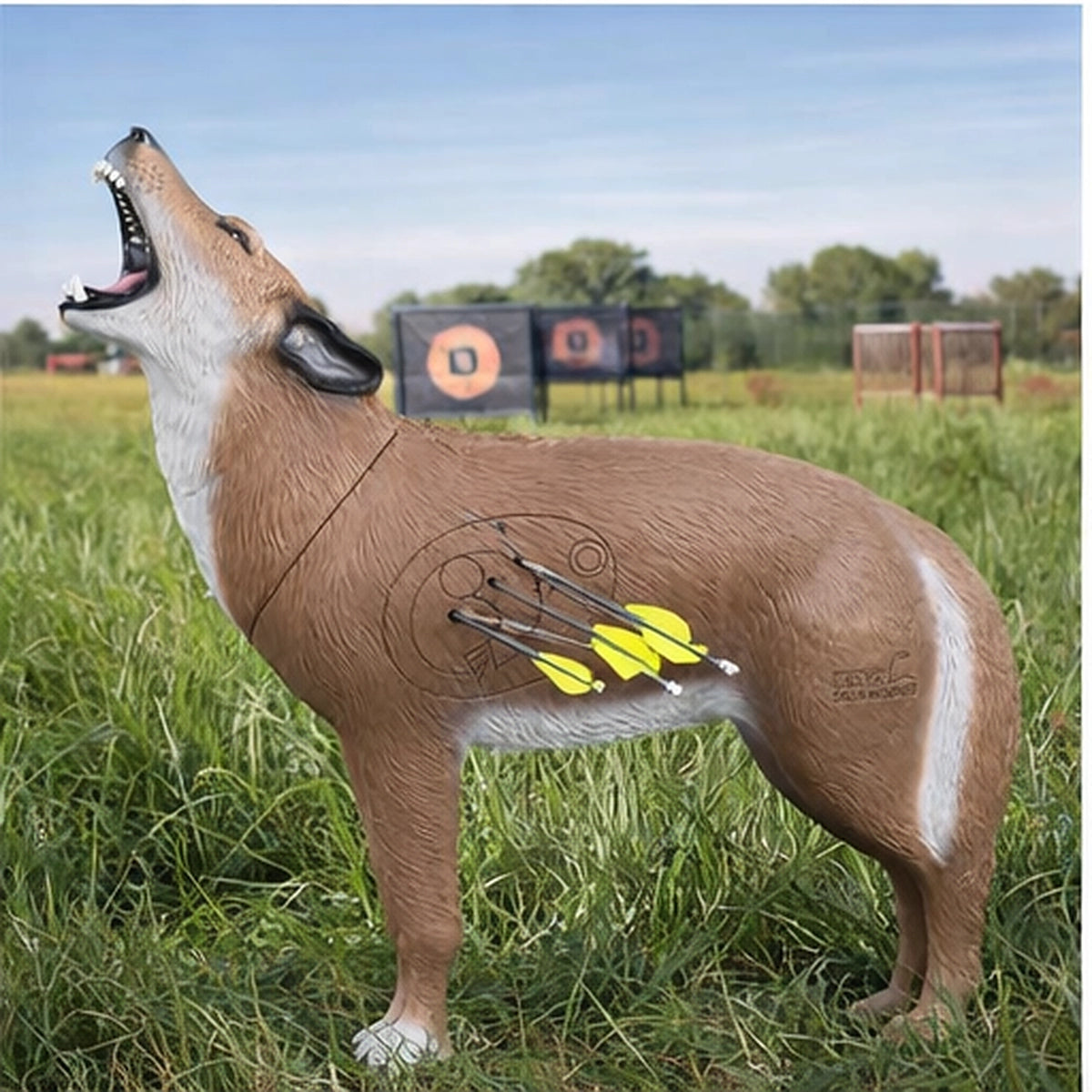 Delta McKenzie Howling Coyote QuivAR Enabled 3D Archery Target