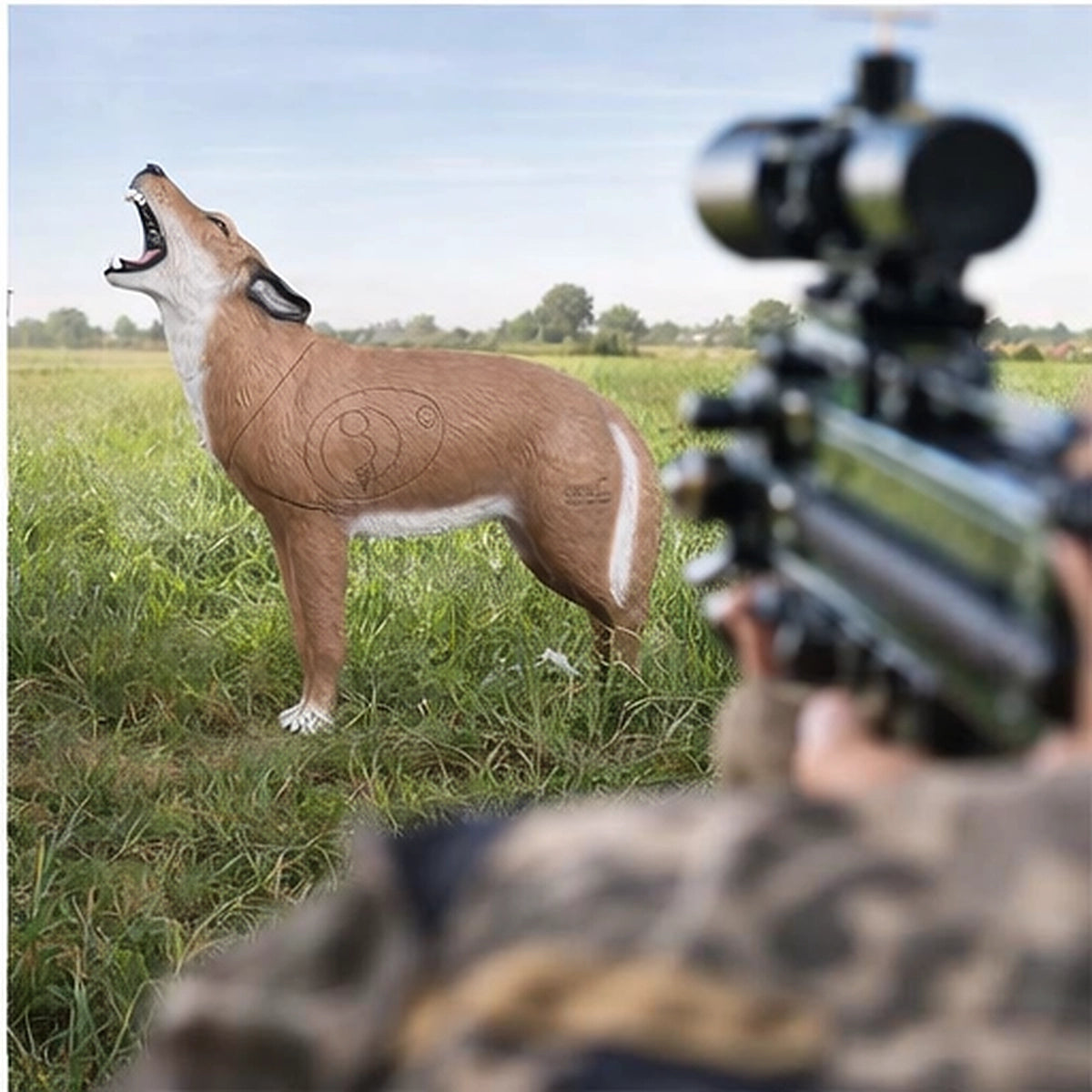 Delta McKenzie Howling Coyote QuivAR Enabled 3D Archery Target