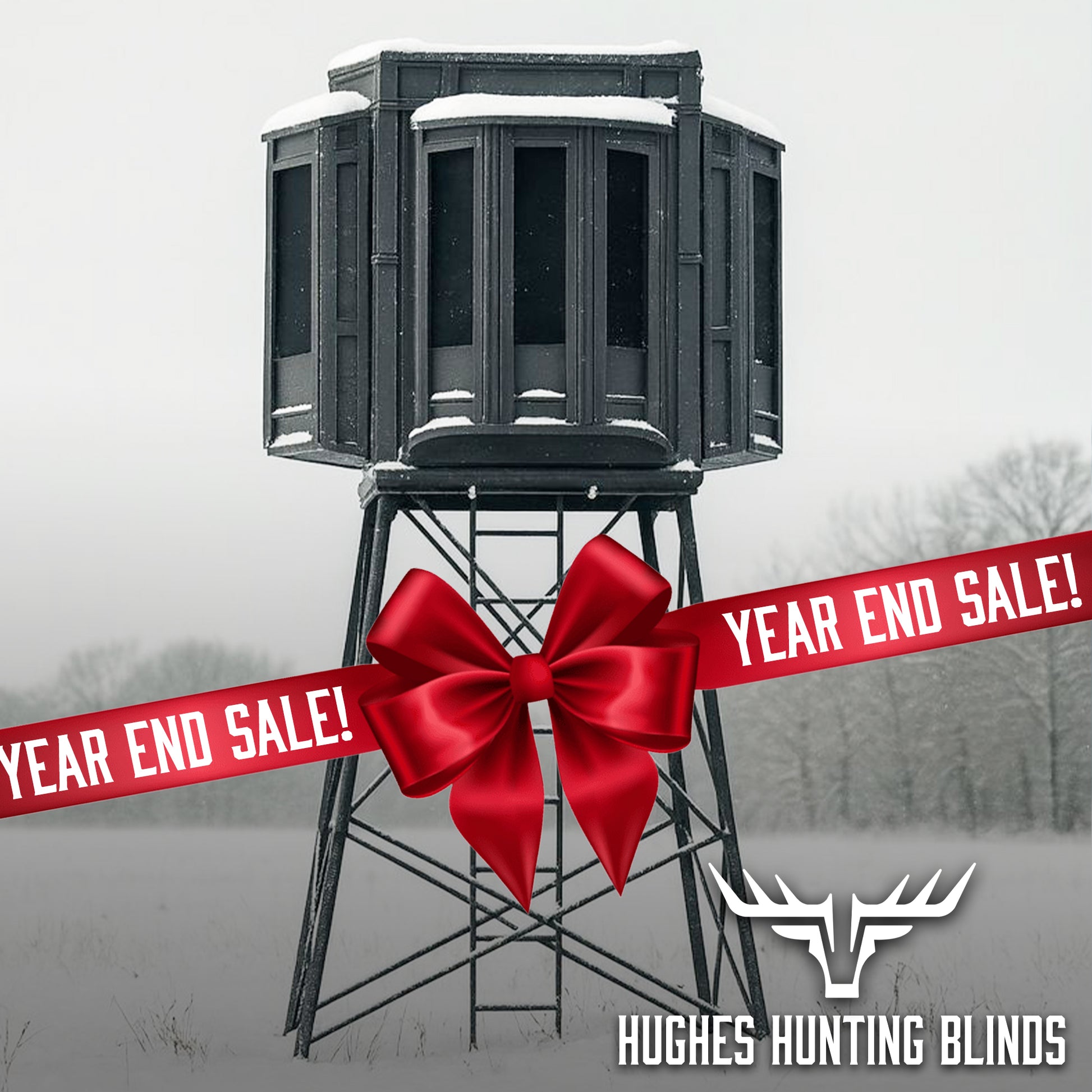 Hughes The Intimidator 4' x 4' Hunting Blind