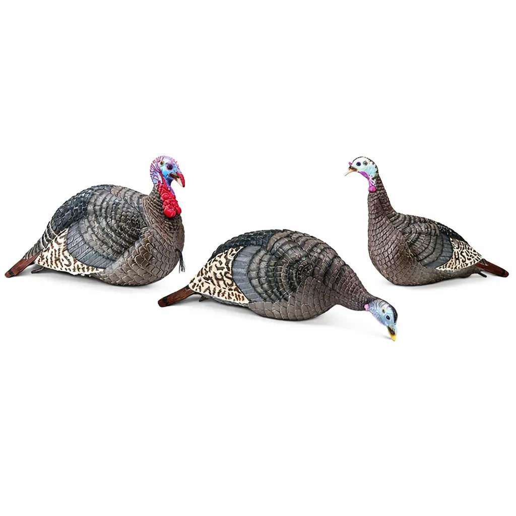 Turkey decoy trio from Hunters Specialties The Flock pack