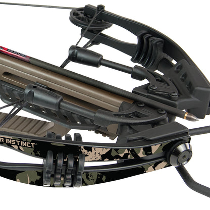 Killer Instinct Lethal 405 HD crossbow limb and cam system close-up