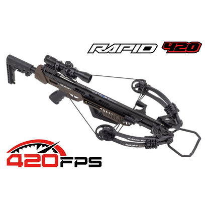 Killer Instinct Rapid™ 420 Crossbow Package 420 FPS