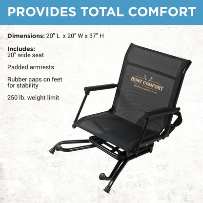 Hunt Comfort® Mesh Lite Hunting Chair