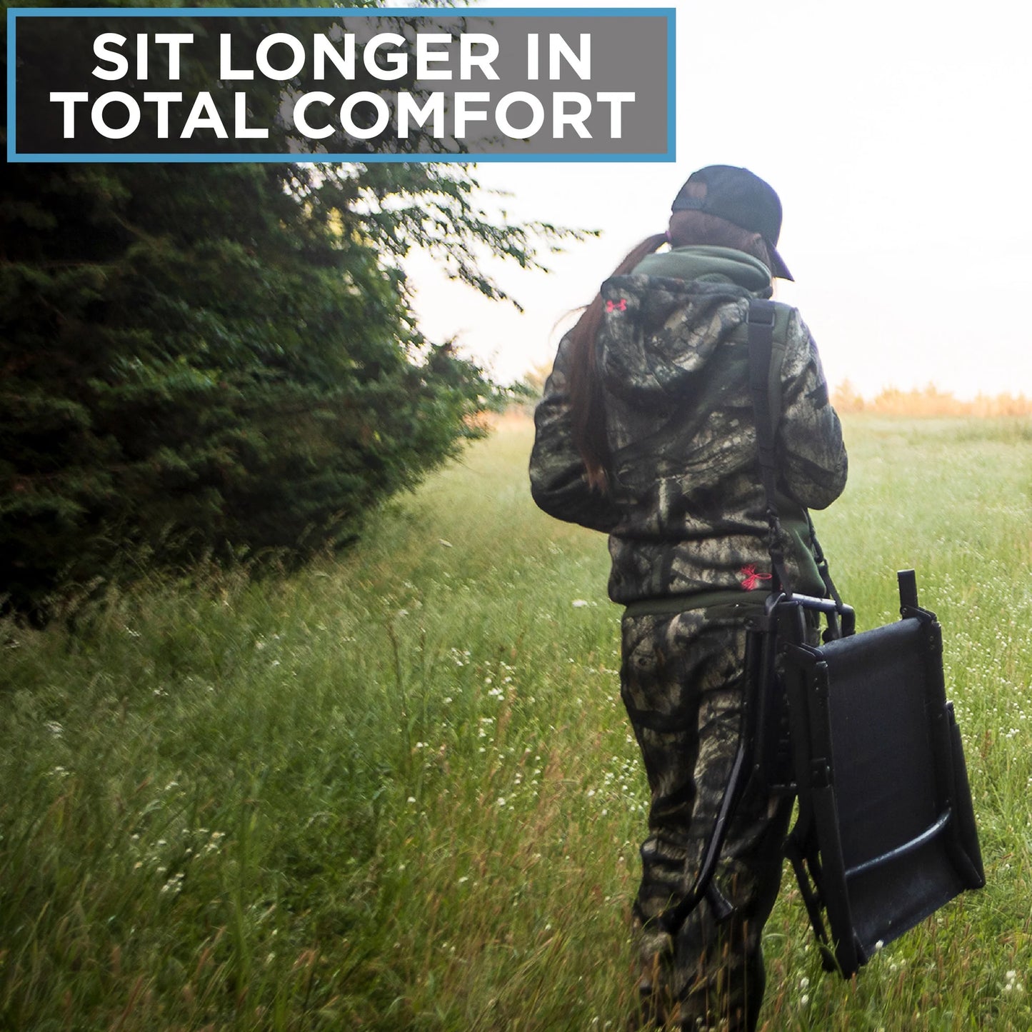 Hunt Comfort® Mesh Lite Hunting Chair