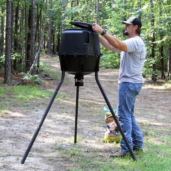 Moultrie Deer Feeder Standard 30 Gallon/200 LB Capacity Tripod
