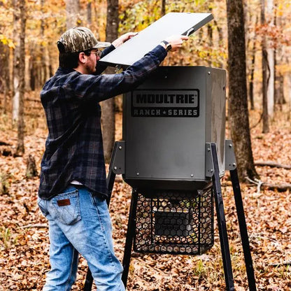 Moultrie Ranch Series® 300LB Broadcast Deer/Wildlife Feeder W/ Varmint Guard