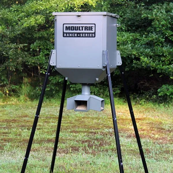 Moultrie Ranch Series® 450LB Gravity Deer/Wildlife Feeder Outdoors