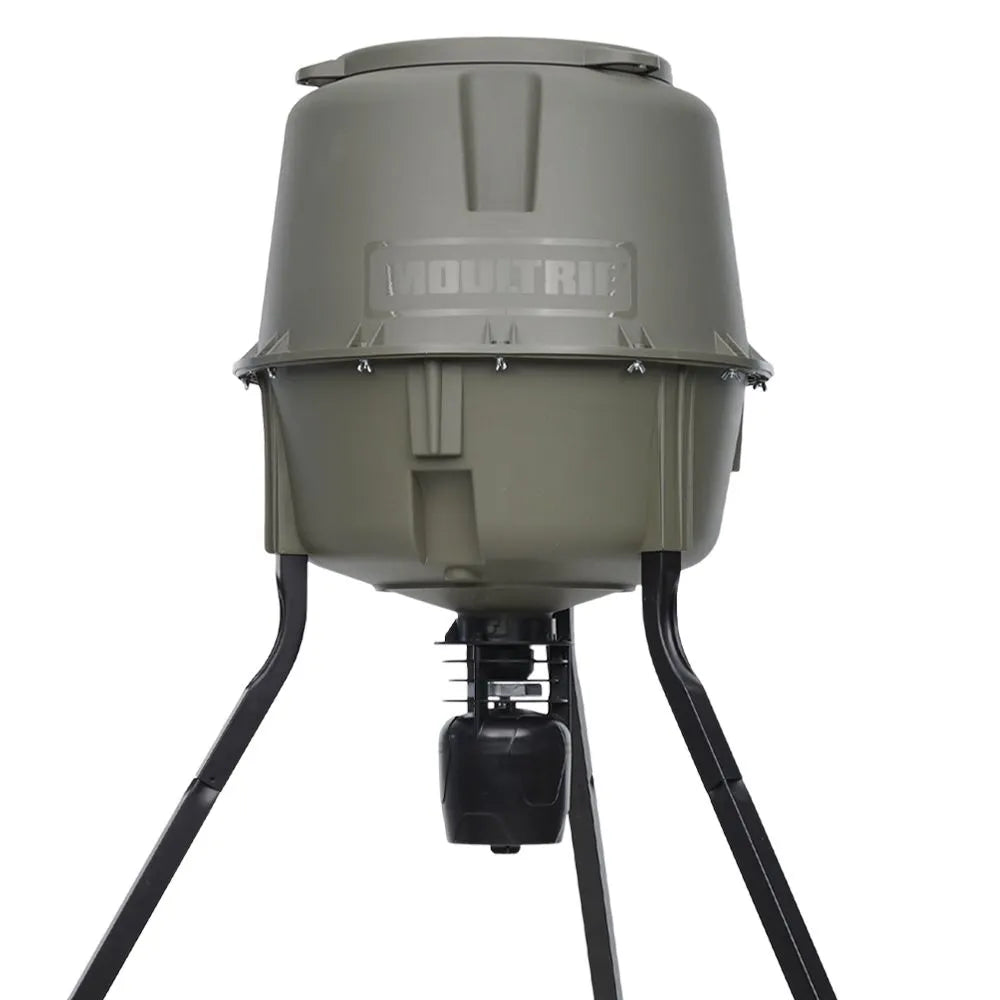 Moultrie Deer Feeder Elite II Tripod Feeder 30 Gallon/200 LB Capacity