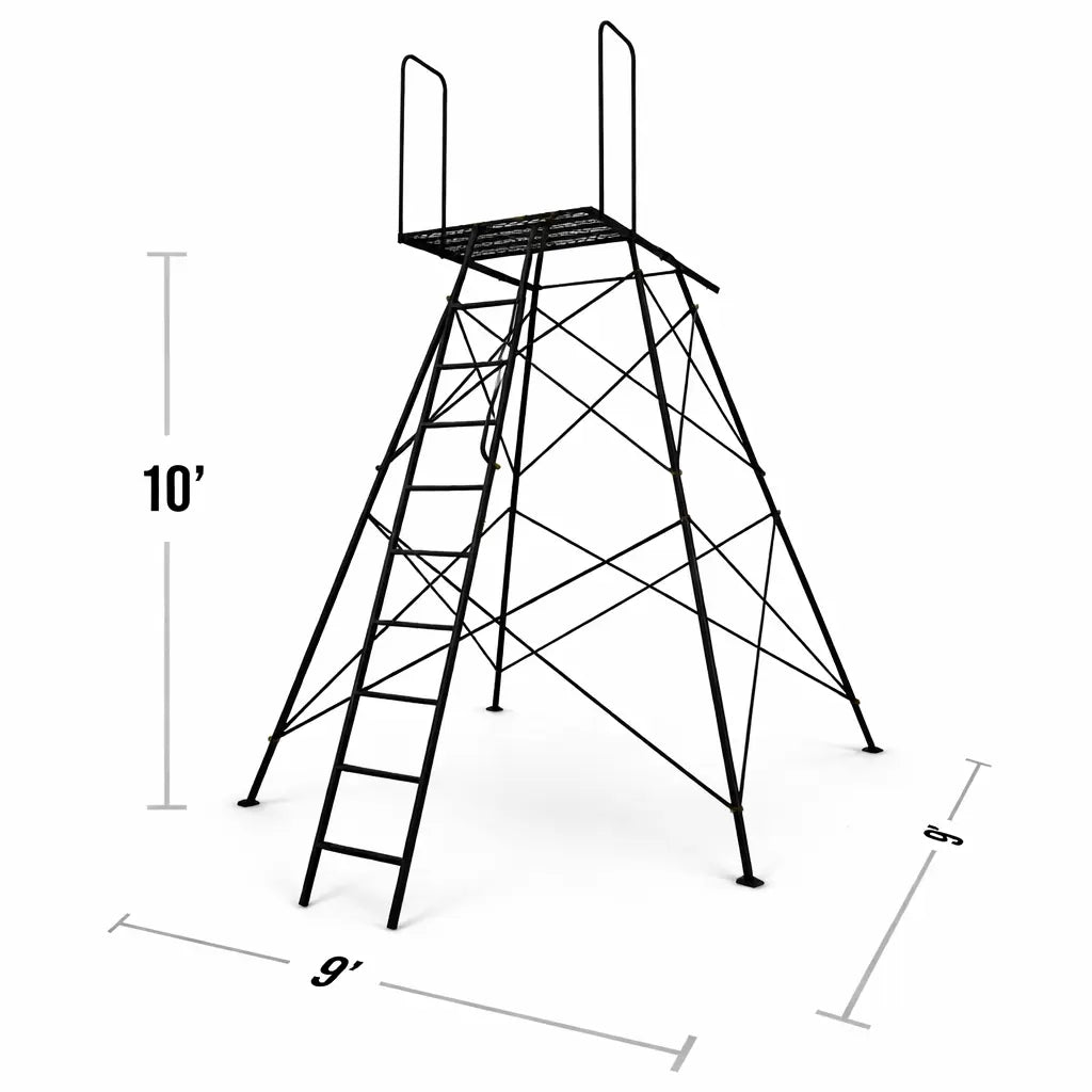 Muddy Deluxe 10' Hunting Blind Tower