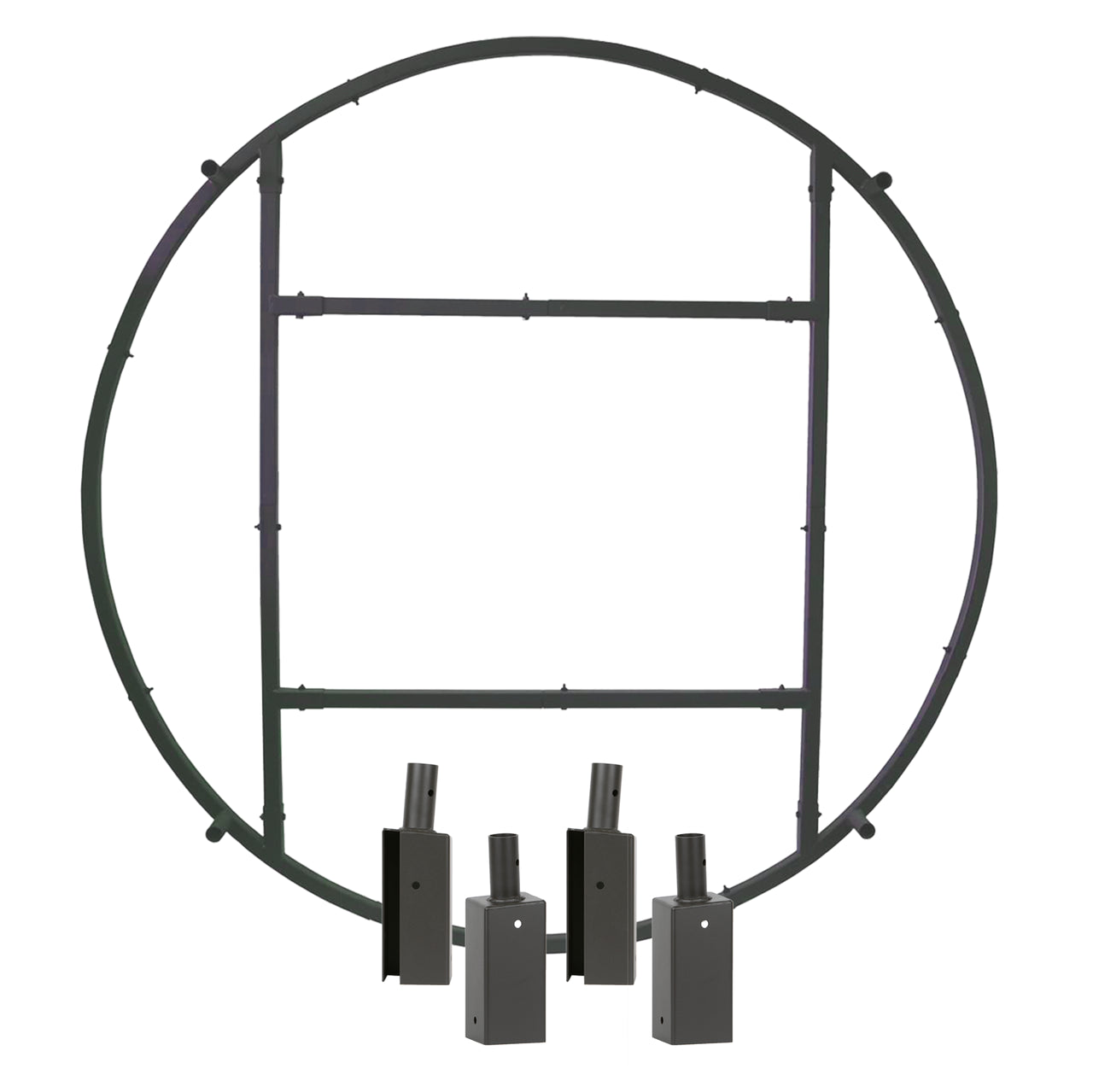 Nex-Level elevated hunting platform base with mounting brackets, blind support system sold by Outdoors For Less