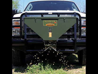 RF50: Texas Hunter 50 lb. Road Deer Corn Feeder with Wireless Remote Control