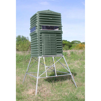 'The Bynd' 4'x4' Hunting Blind - Olive Drab Green with Half Door