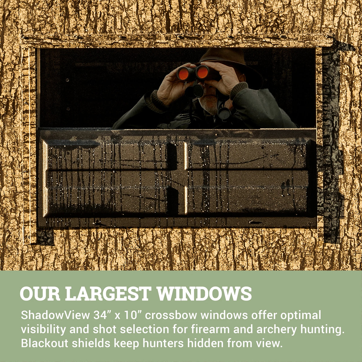 Shadow Hunter crossbow windows versatile for all hunting seasons