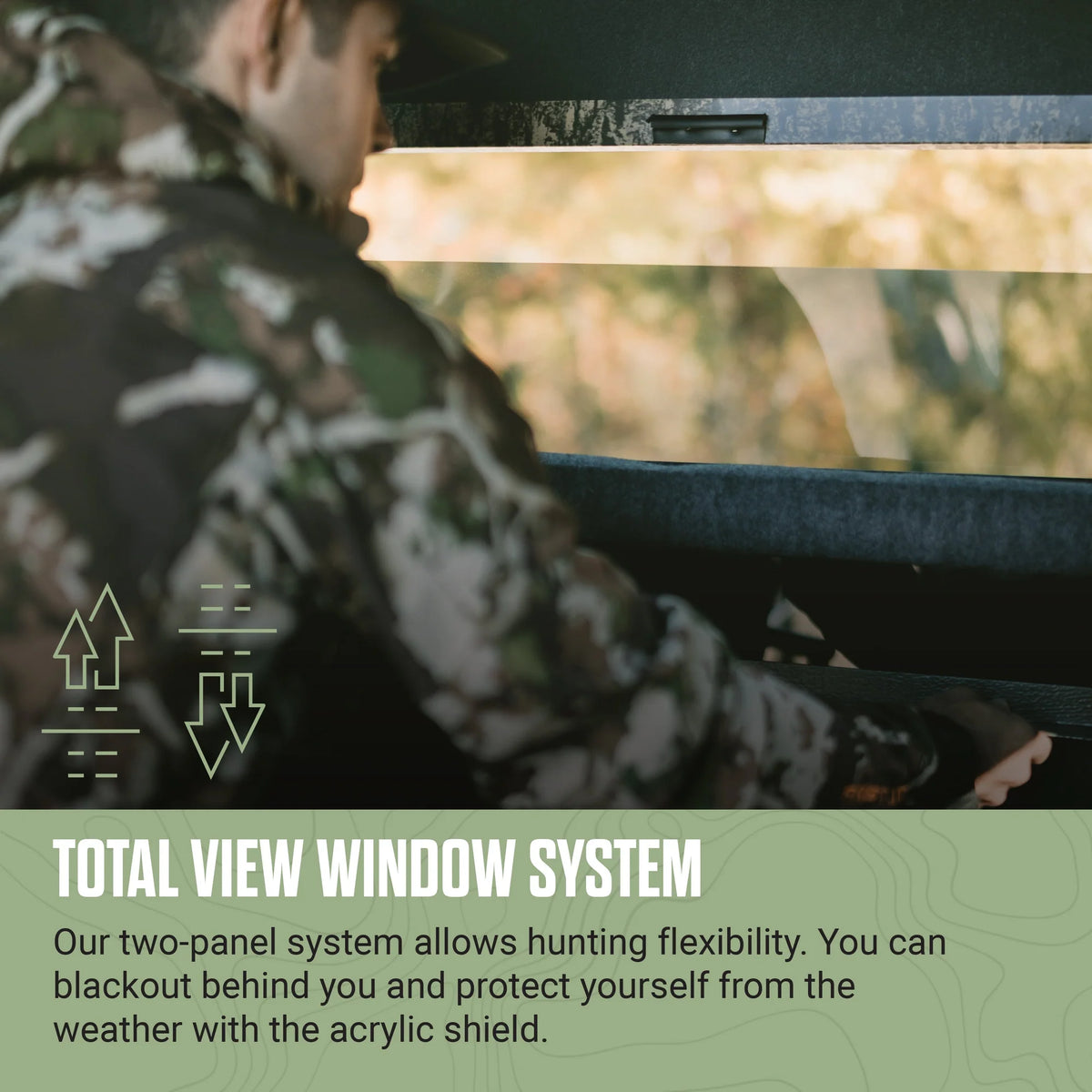 Shadow Hunter total view window system