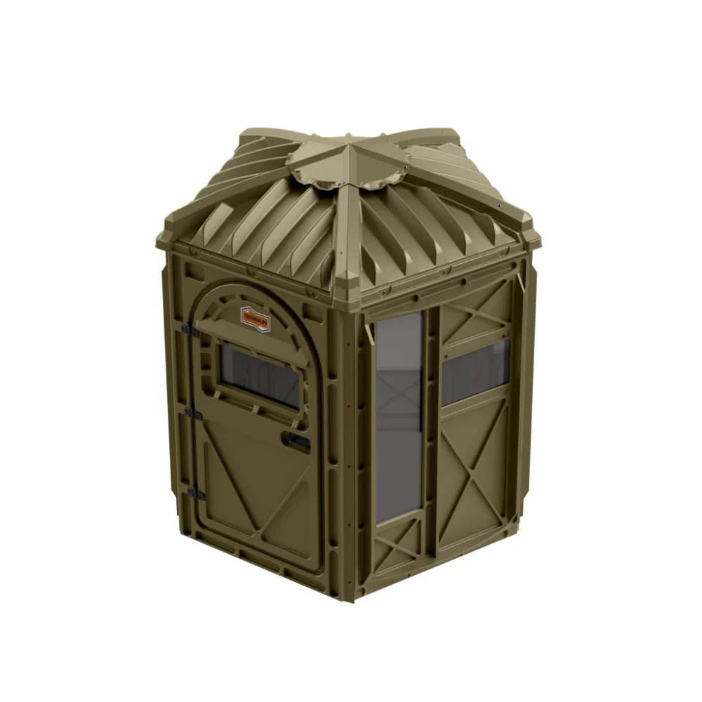 Terrain Archer Bow Blind arc door rear three-quarter view showing roof and side windows