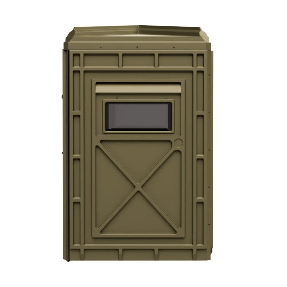 Terrain Edge 4x4 Blind Arc Door rear elevation view showing back window