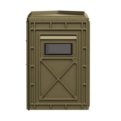 Terrain Edge 4x4 Blind Arc Door rear elevation view showing back window