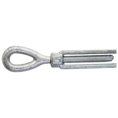 Titan Hunting Blinds Tower Auger Kit close-up of turnbuckle eye end and threaded rod