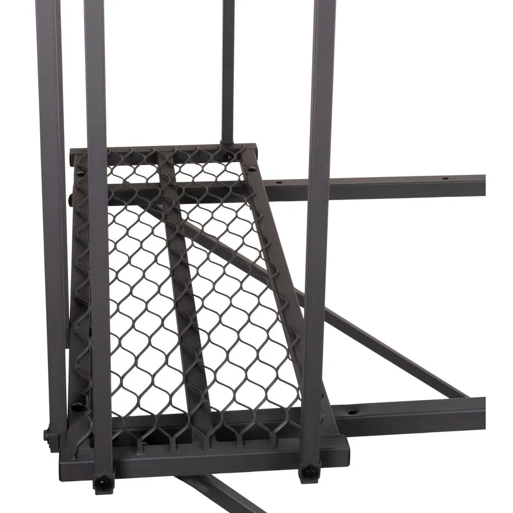 Titan Hunting Blinds Tower Porch Extension Kit close-up of mesh floor and frame underside