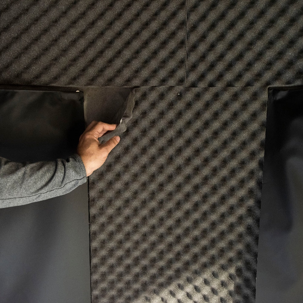 Deer Blind Insulation Kit - Heavy-Duty 12" x 12" Vibredux™ Foam