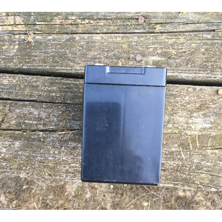 Small 12 Volt Heavy Duty Deer Feeder Battery Rechargeable Outdoors For Less