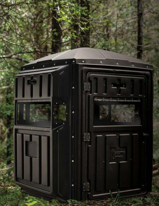Advantage Hunting - Whitetail 2 Person Hunting Blind - Fully Enclosed