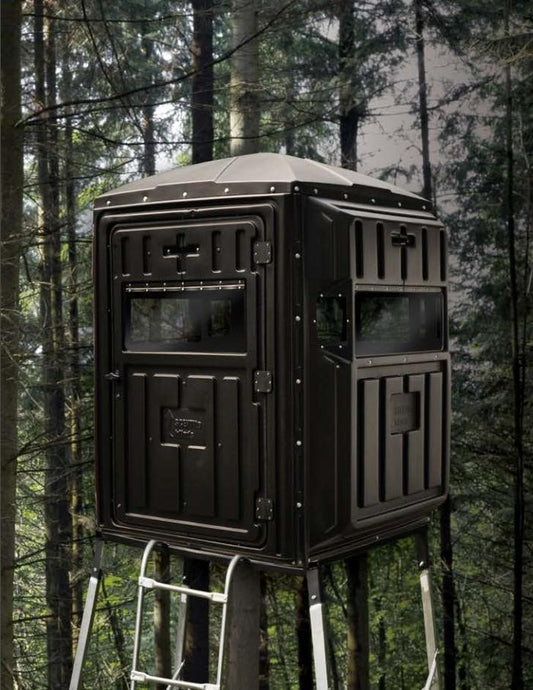 Advantage Hunting - Whitetail 2-Person Blind w/10' Galvanized Tower