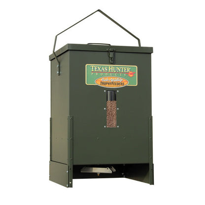 HF100W: Texas Hunter 100 lb. Hanging Deer Feeder