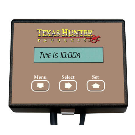 SFT12: Texas Hunter Premium Digital Timer for Directional Wildlife Feeders