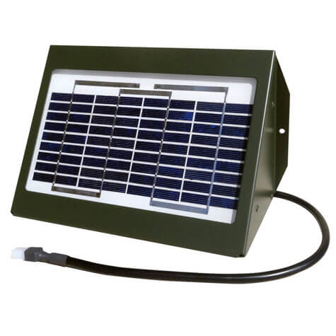 SP2W: Texas Hunter 12-Volt Solar Charger for Directional Feeders