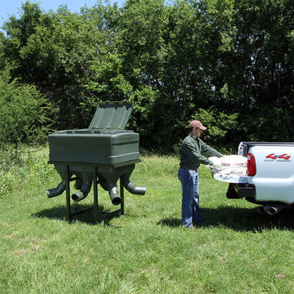 XPF1200F: Texas Hunter 1,200 lb. Xtreme Deer Fawn and Doe Protein Feeder