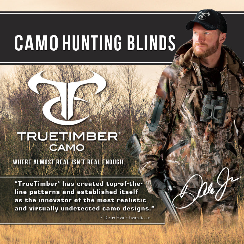 Texas Hunter 5 x 7 Hunting Blind Combo Windows 8 Tower Stair Outdoors For Less